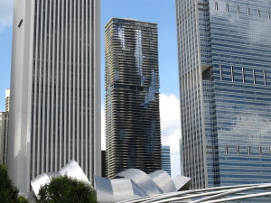 Aqua Skyscraper in Chicago